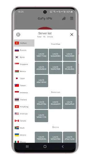 GoFly VPN,V2ray,Trojan,sock5应用截图