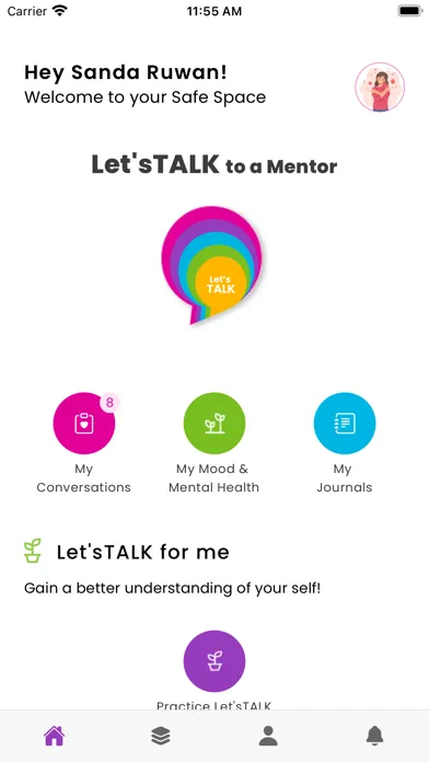 Capturas de pantalla de The Let'sTALK Program
