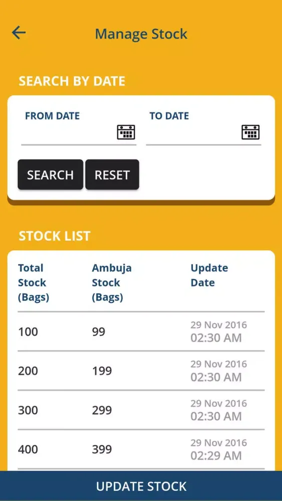 Tangkapan layar Ambuja Connect