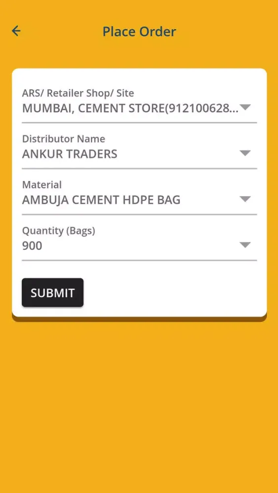 Tangkapan layar Ambuja Connect