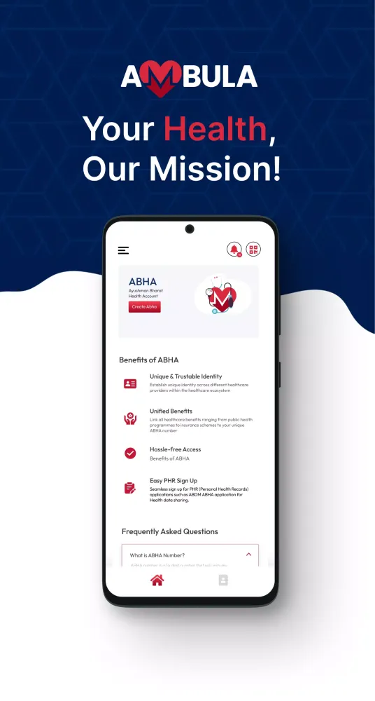 ABHA, Health Locker, PHR Screenshots