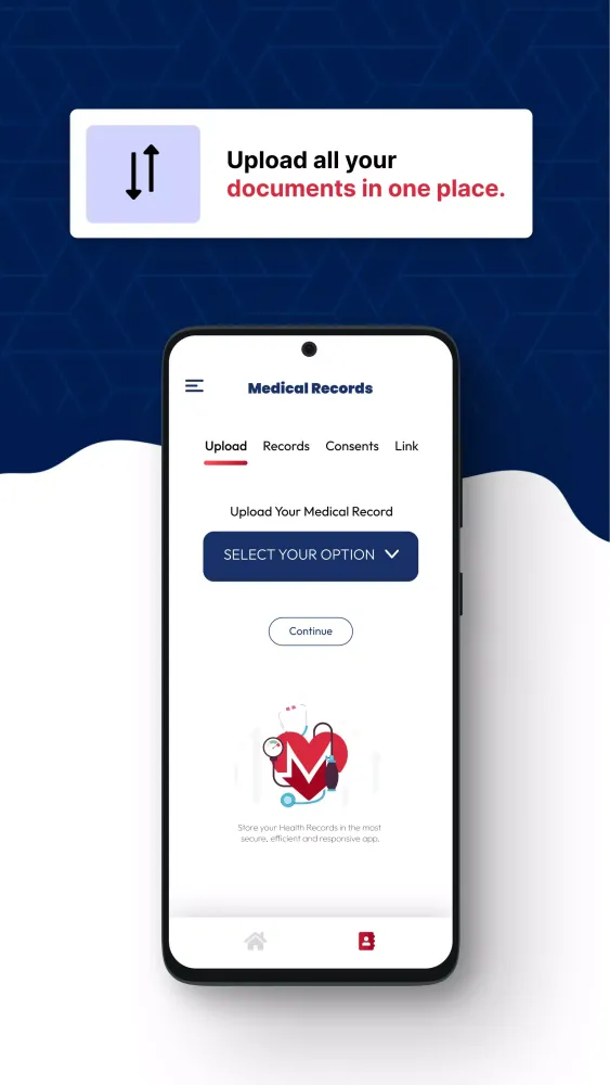 ABHA, Health Locker, PHR Screenshots