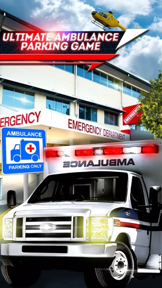 Zrzuty ekranu Ambulance Car Parking Free Game