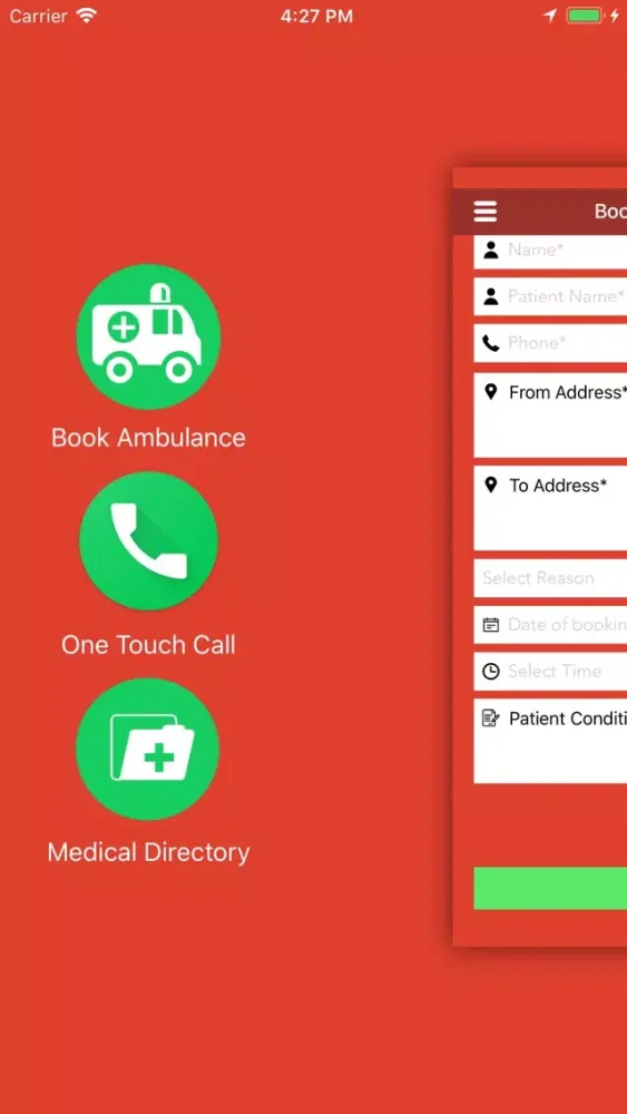 Tangkapan skrin UAE Ambulance Service
