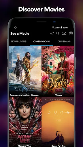 Capturas de pantalla de AMC Theatres: Movies & More