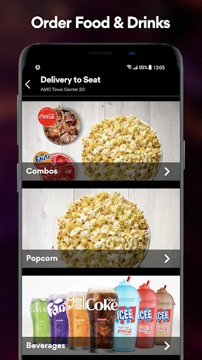 Capturas de pantalla de AMC Theatres: Movies & More