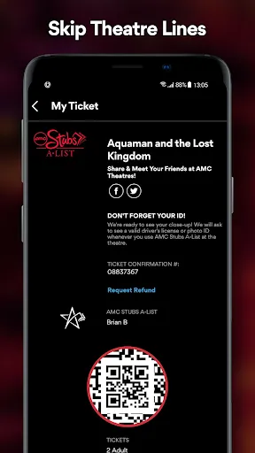 Capturas de pantalla de AMC Theatres: Movies & More