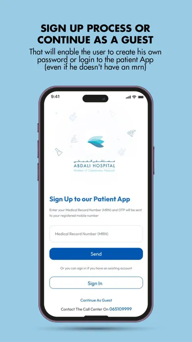 Abdali Hospital Application应用截图