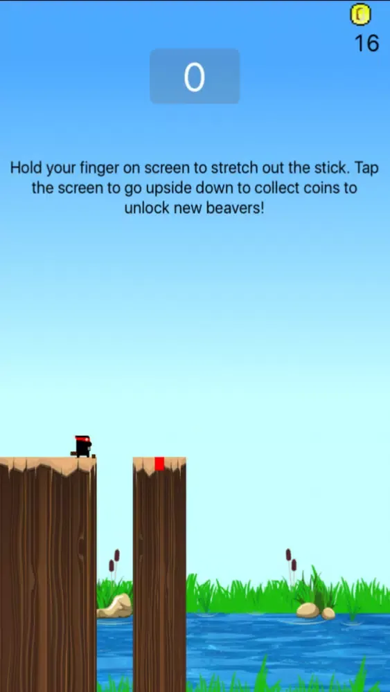Tangkapan layar Stick Beaver Hero