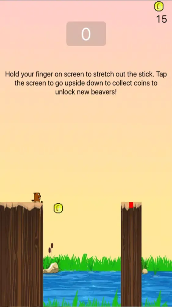 Tangkapan layar Stick Beaver Hero