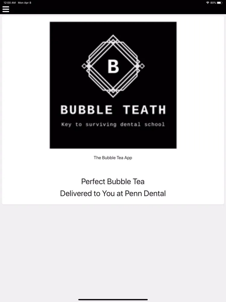 Bubble Teath iPad 應用截圖