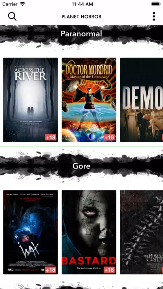ภาพหน้าจอของ Planet Horror