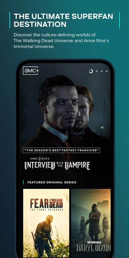 AMC+ Screenshots