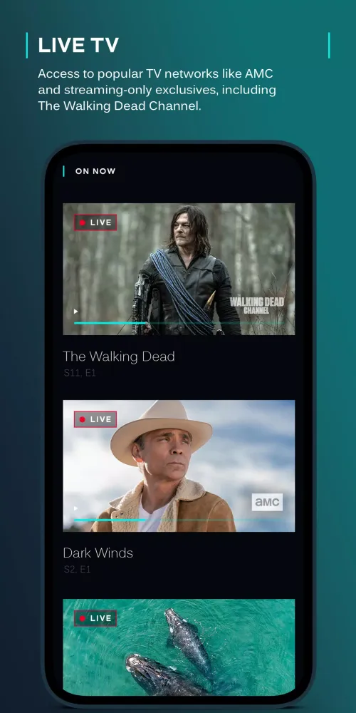 AMC+ Screenshots