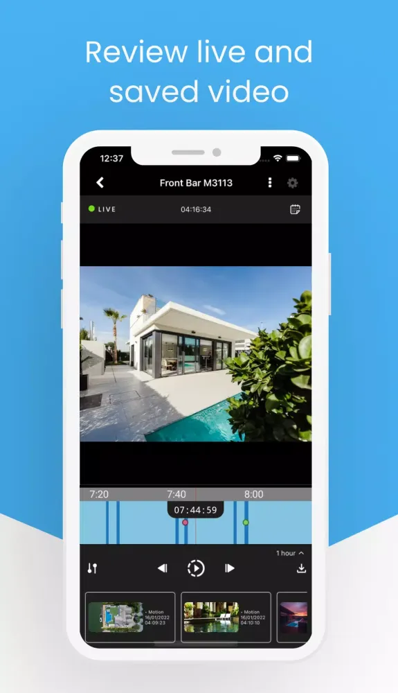 Amcrest Cloud Screenshots