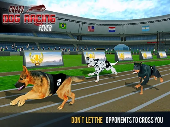 Capturas de tela do Crazy Dog Racing Fever iPad 