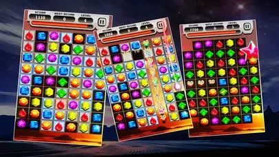 Capturas de tela do Jewels Star Adventure Pro