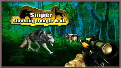 Captures d'écran de Sniper Shooting Jungle Wolf