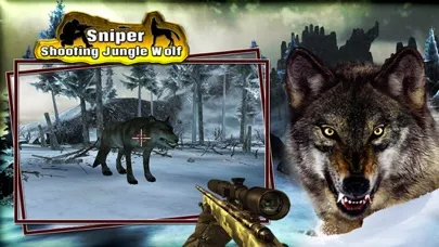 Captures d'écran de Sniper Shooting Jungle Wolf