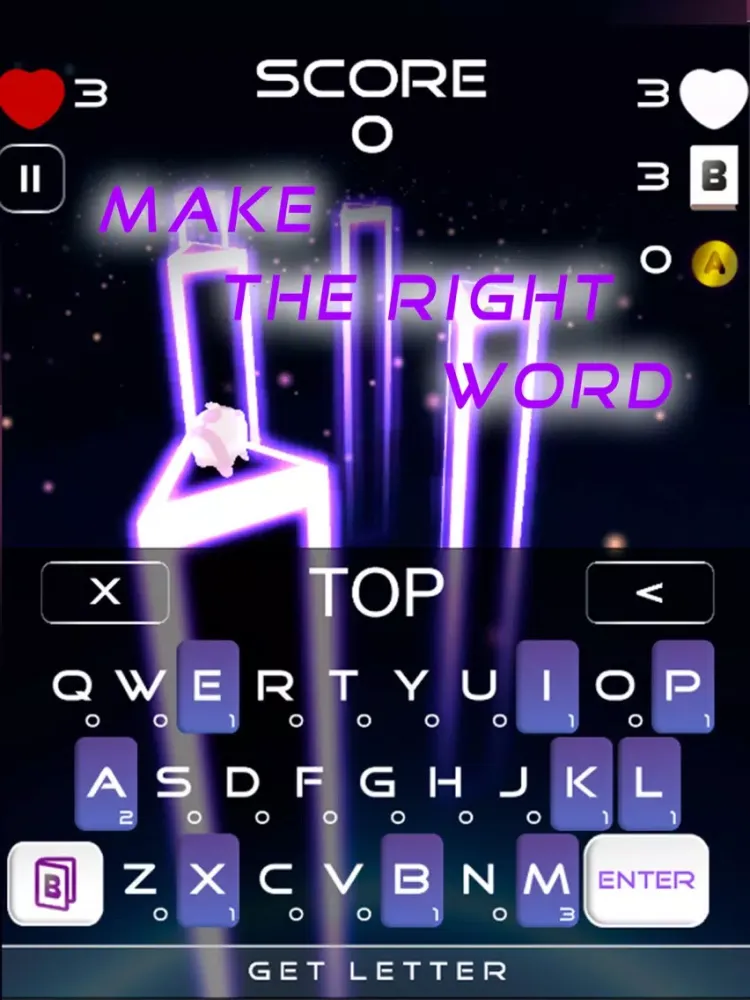 Capturas de tela do Find Letter Magic Puzzle Game iPad 