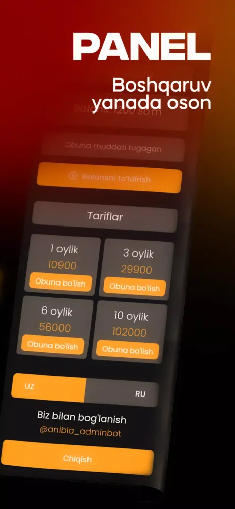 Anibla.uz سکرین شاٹس