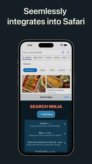 Search Ninja for Safari Screenshots