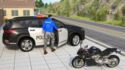 Tangkapan skrin Police Spooky Jeep Parking 3D