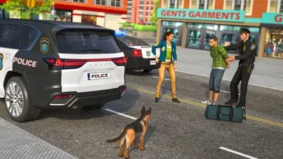 Tangkapan skrin Police Spooky Jeep Parking 3D