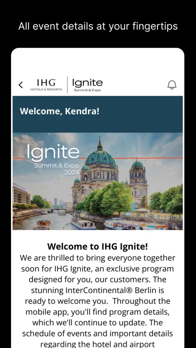 Скриншоты IHG Ignite 2024