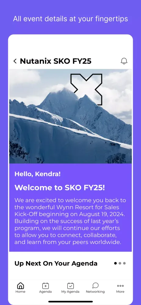 NTNX Events Screenshots