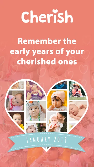 Cherish - Baby Photo Album Art Screenshots