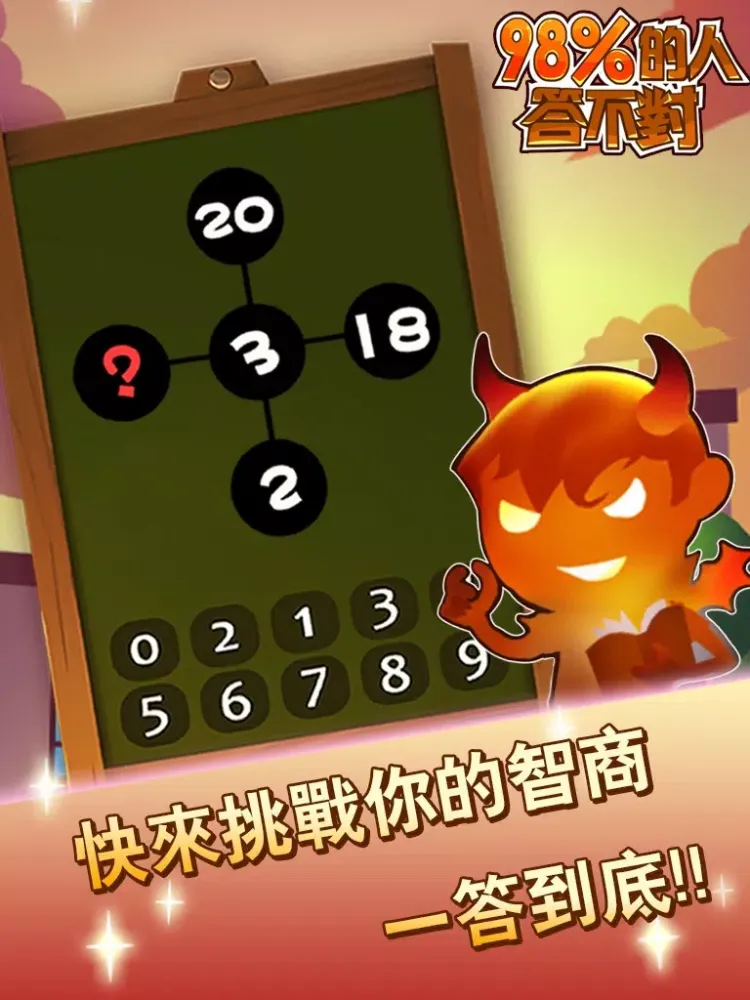 98%的人答不對 iPad  Screenshots