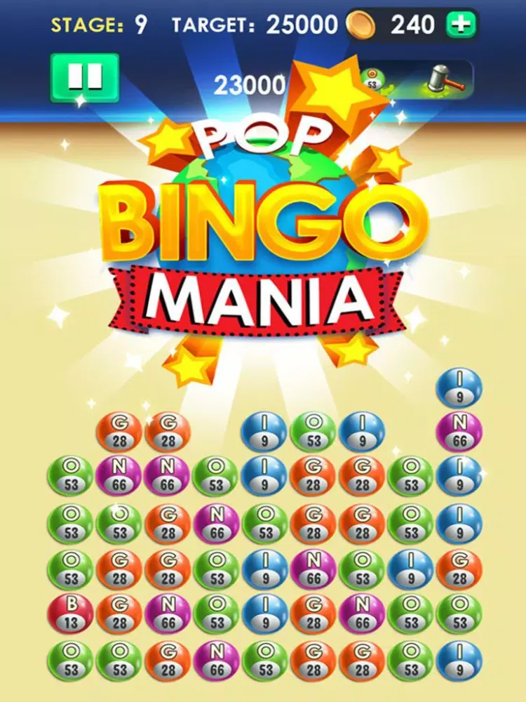 Captures d'écran de Pop Bingo iPad 