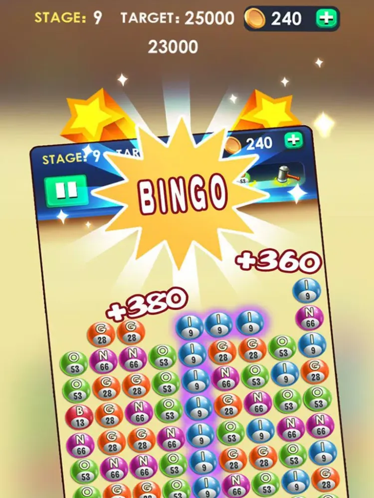 Captures d'écran de Pop Bingo iPad 
