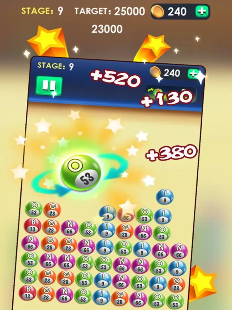 Captures d'écran de Pop Bingo iPad 