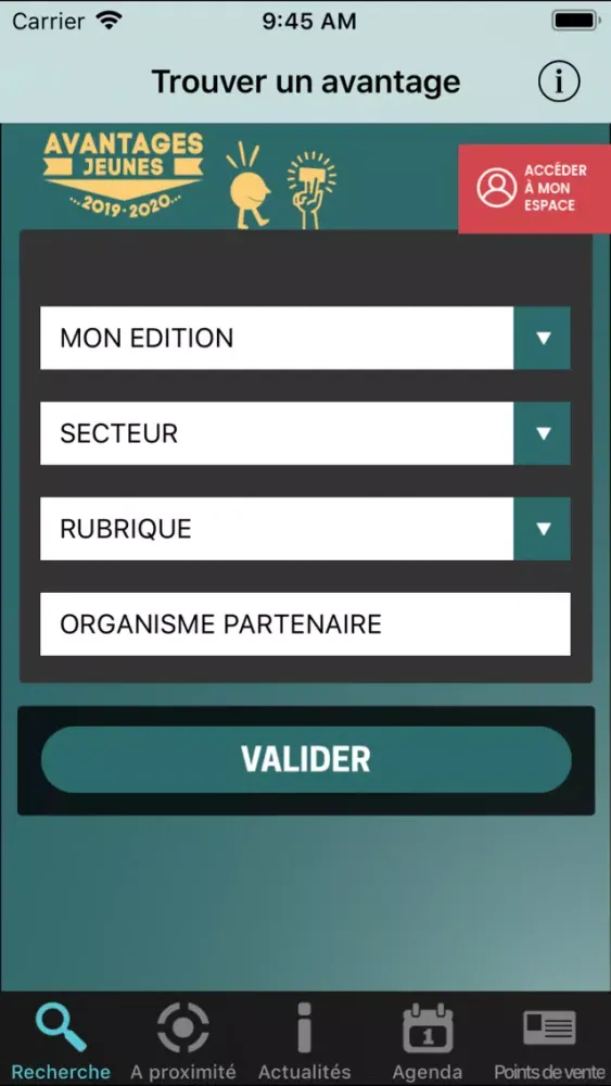 Carte Avantages Jeunes স্ক্রিনশট