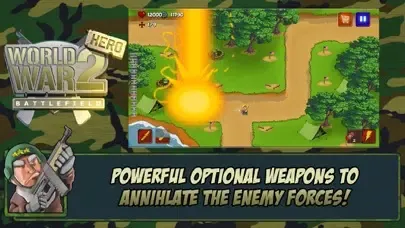 Tangkapan skrin WW2 TD Battlefield Heroes