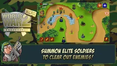 Tangkapan skrin WW2 TD Battlefield Heroes