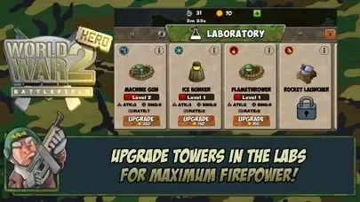 Tangkapan skrin WW2 TD Battlefield Heroes