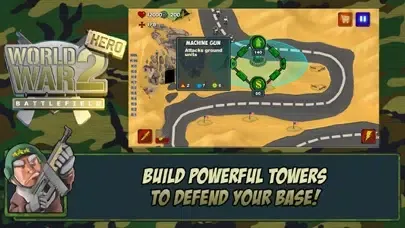 Tangkapan skrin WW2 TD Battlefield Heroes