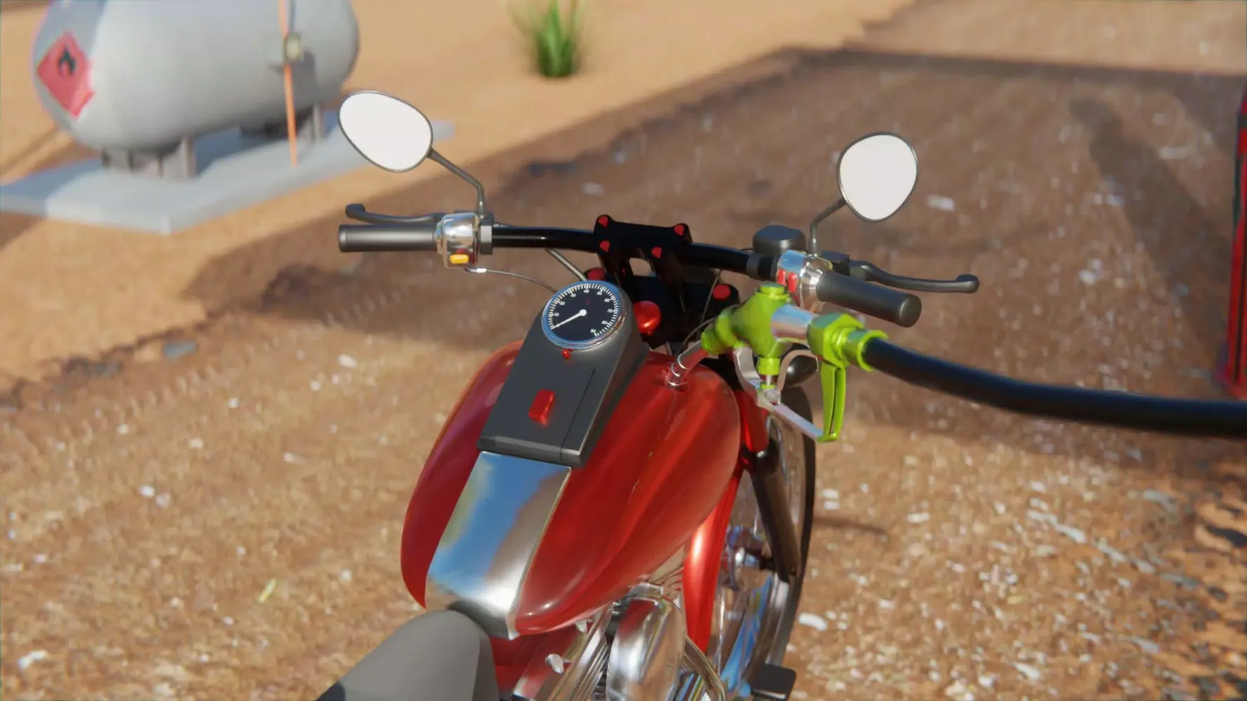 Motorcycle Long Road Trip Game Screenshots