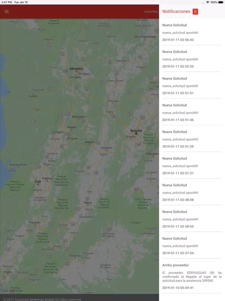 Base De Proveedores iPad  Ekran Görüntüleri