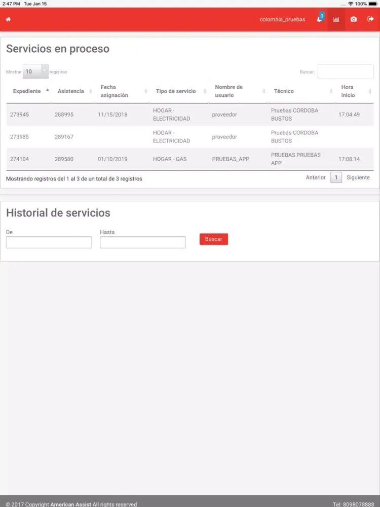 Base De Proveedores iPad  Ekran Görüntüleri