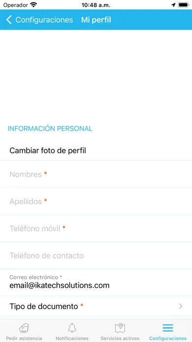 Capturas de pantalla de QAsistencia