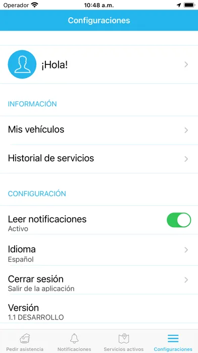 Capturas de pantalla de QAsistencia