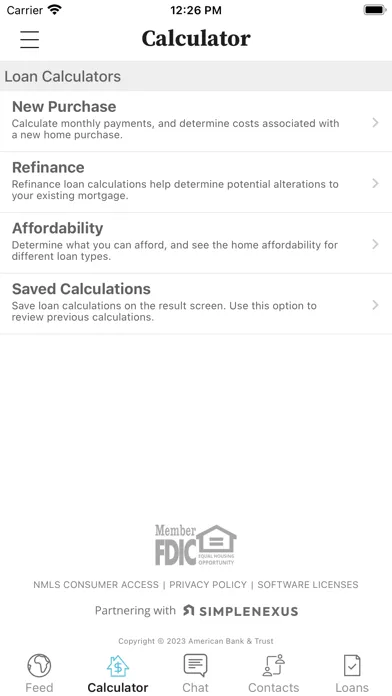 American Bank & Trust Mortgage应用截图