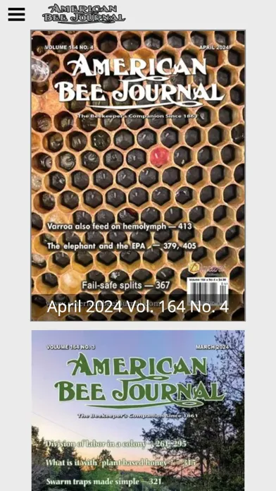 ภาพหน้าจอของ American Bee Journal