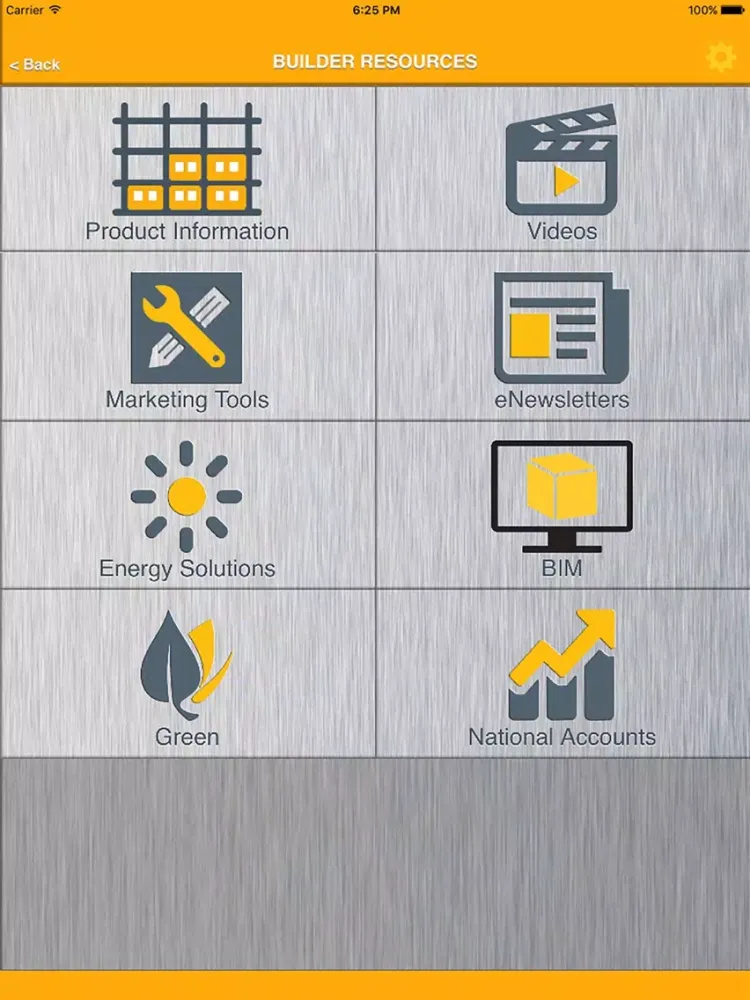 Tangkapan layar American Buildings Toolbox iPad 