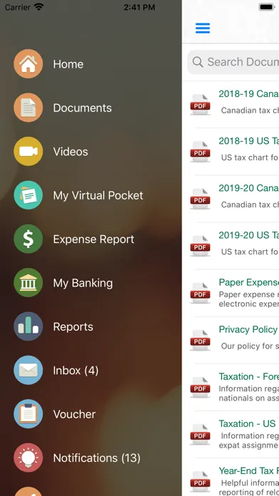 MyExpense Portal应用截图