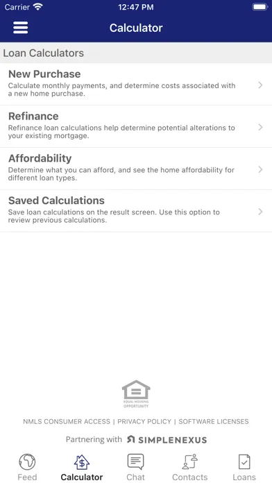 Скриншоты American Financial Network App